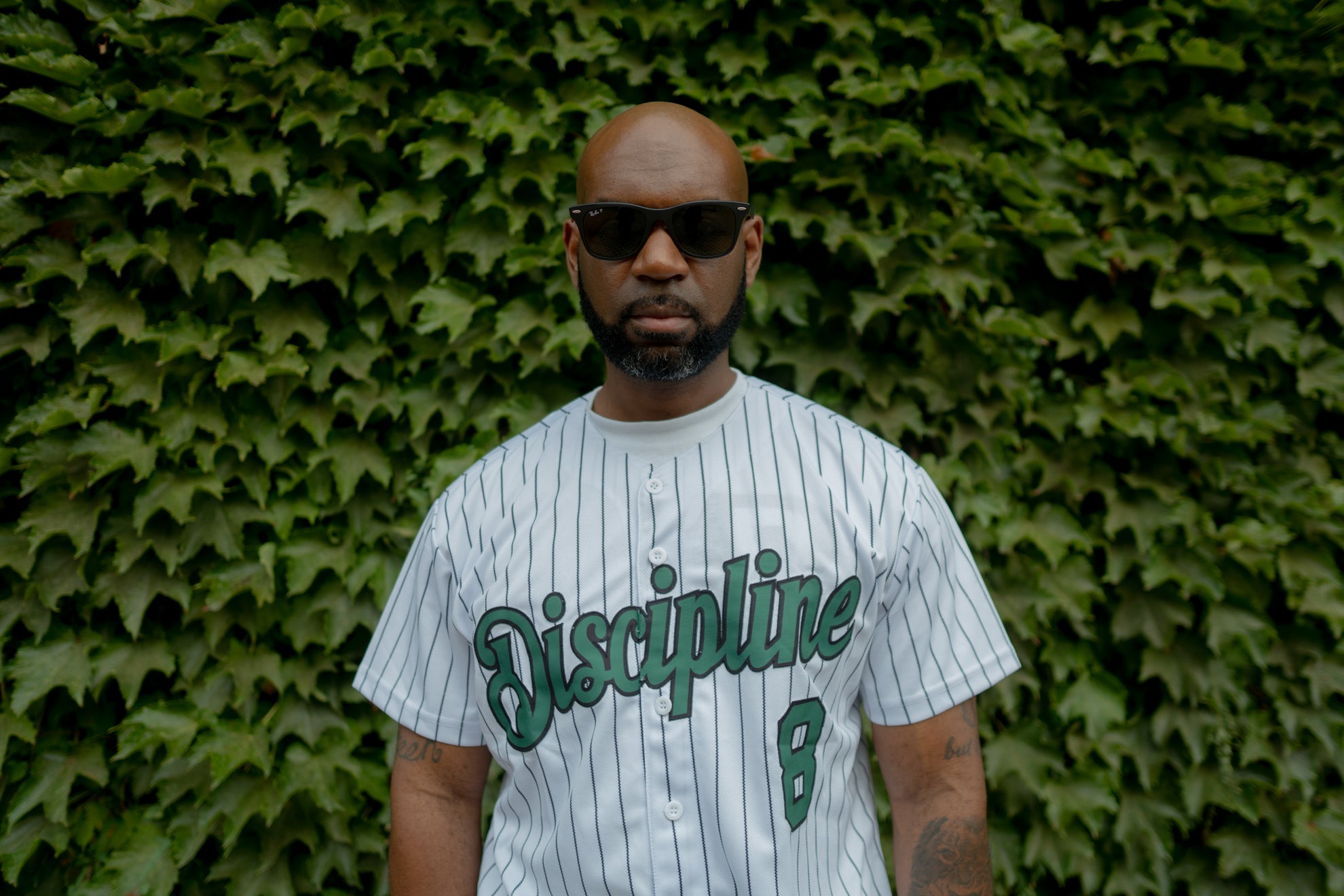 Discipline Athletics Baseball Jersey #8