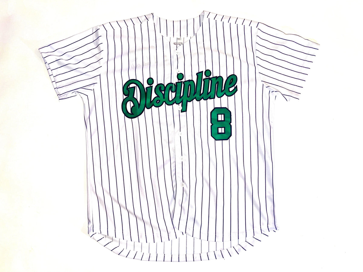 Discipline Athletics Baseball Jersey #8