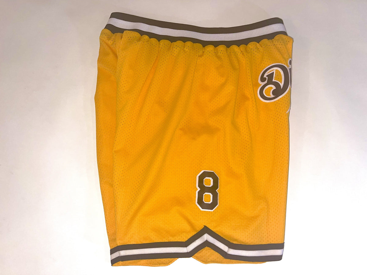 Black & Yellow basketball shorts